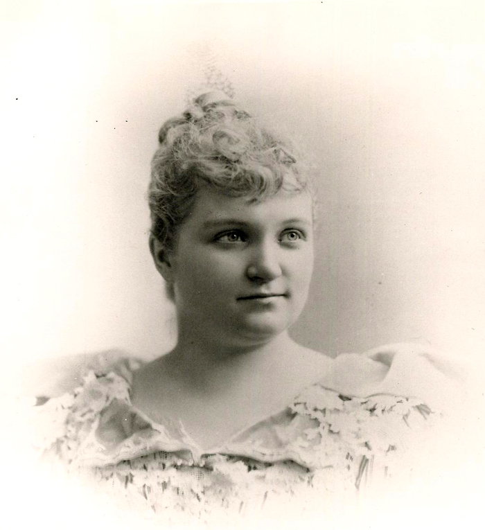 Early portrait of Gertrude Seiberling