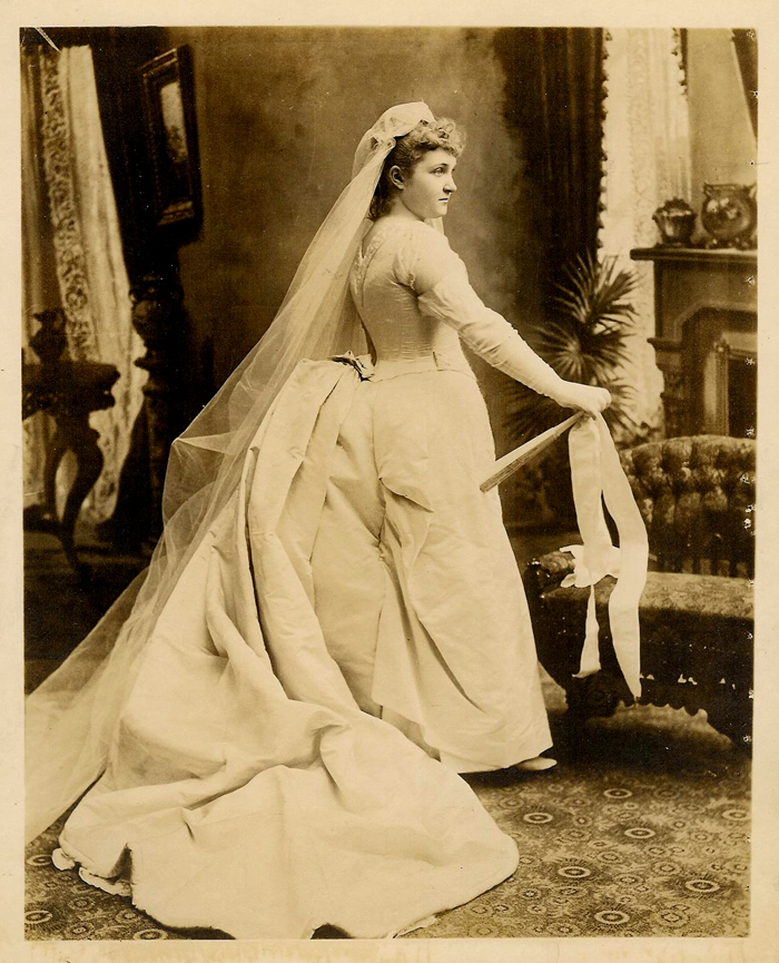 Granny Sei in her wedding dress—1887